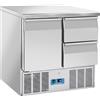 CoolHead Saladette Refrigerata GN1/1 con top inox Modello CRD92A - 1 porta autochiudente Refrigerazione statica
