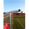 Panchina Calcio mt. 6 Strong alluminio + trasparente