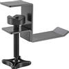 Techly Gancio per Cuffie con Morsetto Regolabile