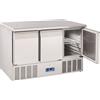 CoolHead Saladette Refrigerata GN1/1 con top inox Modello CRX93A 3 porte Refrigerazione statica