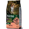 Monge Bwild Grain Free Adult Salmone Piselli 1,5 kg Per Gatti