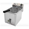 Beckers Friggitrice elettrica da banco Modello FR10 Rubinetto per scarico olio Potenza 3 Kw Capacità Lt. 10 Temp.°C. 50 / 190 Dim. cm L.26.5 P.49 H.36