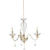 Ondaluce Lampada a sospensione D65 cm ROXANNE in vetro soffiato lavorato a mano 3 LUCI