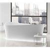 Novellini Ship Vasca Freestanding 150x70 in 18 Colori - Colore : F1 Aragosta - Rubinetteria : FREESTANDING SENZA RUBINETTERIA