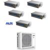 CLIMATIZZATORE PENTA CANALIZZATO 9+9+12+12+12 AUX DC INVERTER GAS R-32 A++A+ LINEA 2026 WI-FI READY .U. ESTERNA AM5-H42/4DR3