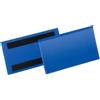 Durable Tasche per identificazione Durable con bande magnetiche blu f.to esterno mm. 163x83- inserto 150x67mm cf. 50- 174207