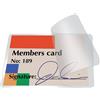 Q-Connect Pouches per plastificazione a freddo Q-Connect per carte d'identità f.to 8.6x5.6 cm Conf. 10 pezzi - KF27056