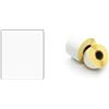 Printex Etichette ad. in rotoli per stampanti trasf. termico diretto Printex 100x100 mm bianco perman. 500 pezzi - ETE100100