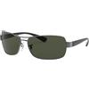 Ray-Ban RB 3379 Rb3379 004/58 Canna Di Fucile