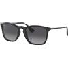 Ray-Ban RB 4187F Chris (f) 622/8G Gomma Nera