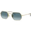 Ray-Ban RB 3556N Octagonal 91233M Gold