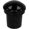 Wisdom Segnapasso calpestabile Led 5W da incasso Rotondo Quadrupla emissione Nero IP65 Bianco freddo 6000K Wisdom