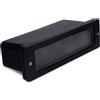 Wisdom Segnapasso Led Nero 5W da incasso a parete Rettangolare IP65 Bianco caldo 3000K Wisdom