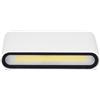 Wisdom Applique Led da parete 16W Doppia emissione Bianco IP65 Bianco freddo 6000K Wisdom