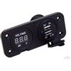 Trem Doppia presa USB + Voltmetro