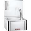 Beckers Lavamani a parete Modello LM40 comando a ginocchio con dispenser sapone Dim. cm L.40 P.33 H.57