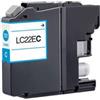 Brother : Ink-Jet Compatibile ( Rif. LC-22E C ) - Ciano - ( 1.200 Copie - 16 ml )