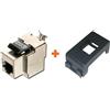 LINK Presa di rete CAT.5e stp compatibile Gewiss Playbus RJ45 small