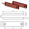 Eaton Csa contatto piatto marrone incasso + cavo mt.3 - 401-TF-M-3