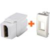 LINK Keystone presa HDMI da incasso femmina-femmina compatibile Bticino Matix