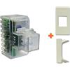 Fanton lampada emergenza led incasso compatibile Legrand Vela bianco bianca - 82882-LB