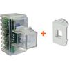 Fanton lampada notturna segna passo led compatibile Bticino Matix bianca - 82883-MB