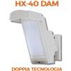 Optex sensore antifurto doppia tecnologia filare esterno 12m 85Â° H.3 - HX-40DAM