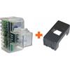 Fanton lampada emergenza led da incasso compatibile Gewiss System nero - 82882-GS