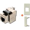 LINK presa rete RJ45 cat.6 stp compatibile serie Bticino Magic TT