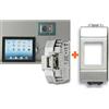 Fanton caricatore presa USB 5V 2,1A compatibile Bticino Light tech grigio - 82890-LG