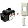 LINK Presa di rete CAT.5e UTP compatibile Bticino Luna RJ45