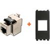 LINK Presa di rete CAT.6 STP Vimar Eikon nero RJ45 schermata small