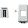 Intellinet Keystone caricatore presa USB 5V 1A compatibile Bticino Axolute bianca
