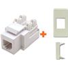 LINK Presa telefonica da incasso RJ11 compatibile Legrand Vela bianco