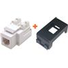 LINK Presa telefonica RJ11 compatibile Gewiss Playbus