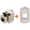 LINK Keytstone presa rete cat.6 stp schermata compatibile Bticino Magic RJ45