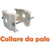 SYS attacco da palo x custodia esterna telecamera stella