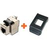 LINK Keystone presa di rete RJ45 cat.6 stp compatibile Bticino Living classica