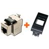 LINK Keystone presa rete RJ45 cat.6 stp compatibile Bticino Living International