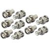 Sys adattatore connettore BNC / RCA confezione 10 pezzi