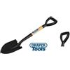 Draper Tools Pala Vanga con manico in legno per Scavo Ricerca con Metal Detector