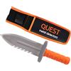 Quest coltello acciaio scavo lama 18 cm + Fondina - DIAMOND DIGGER