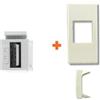 Intellinet presa caricatore USB 5V 1A compatibile Legrand Cross Bianca