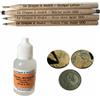Le Craion a Andre kit completo pulizia monete matite spazzola scalpello restauro