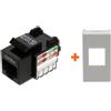LINK Presa di rete cat.6 utp rj45 compatibile Ave Banquise