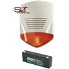 Risco Prosound sirena esterna centrali Lightsys2 RS200WA0000B + Batteria 2 Ah