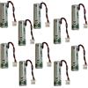 Saft 10 Batteria litio 3,6V 2,6Ah AA compatibile Tecnoalarm - LS14500-TEC