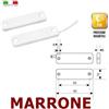 Unitek sensore contatto vista alta protezione magnetica G3 marrone - UTKCHS45PMMR