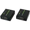 Techly extender trasmettitore e ricevitore full hd hdmi cat.5/6 mt.60 mt sky
