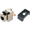 LINK presa rete CAT.6 STP schermata compatibile ABB Elos RJ45